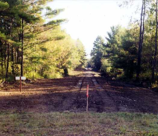 Graded roadbed